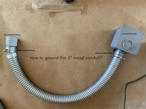 is flexible metallic conduit ok for a box ground|metal conduit grounding.